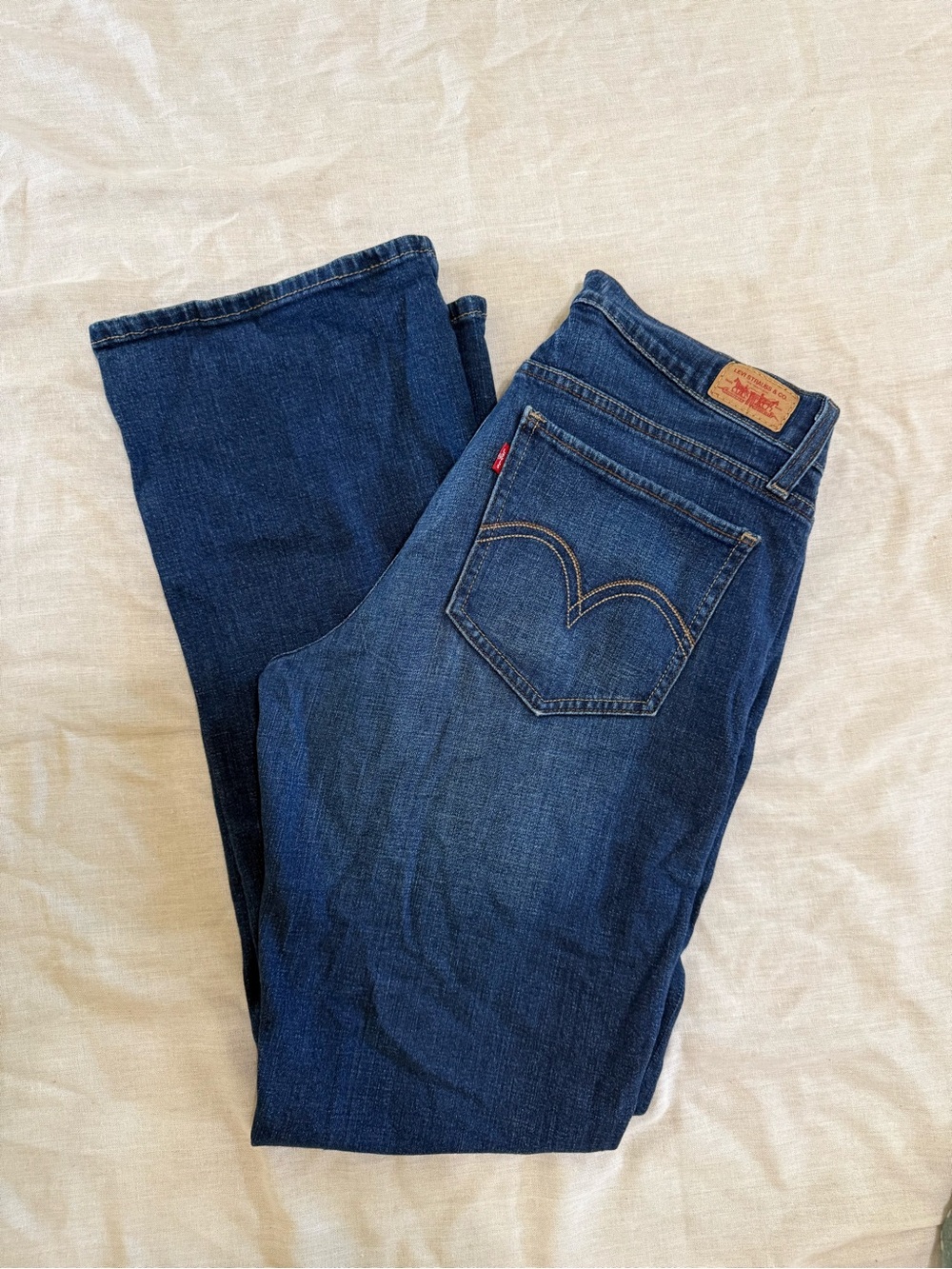 Levi's Women's low rise flare jeans
